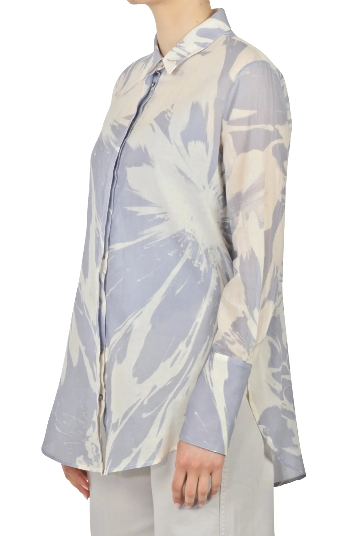 - Camicia - 450173 - Lilla/Avena^Alessia Santi Discount