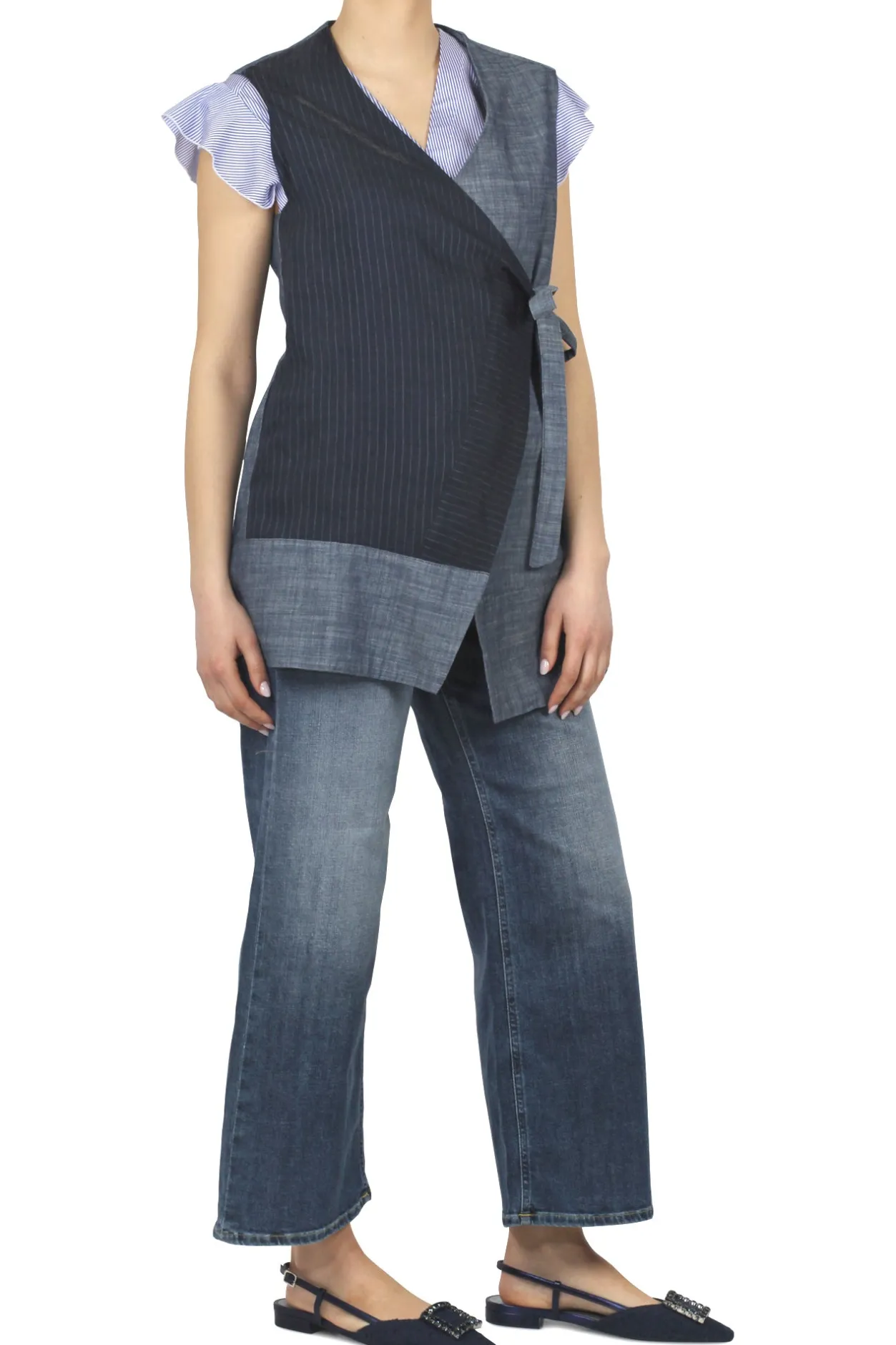 - Gilet - 450154 - Denim^Alessia Santi New
