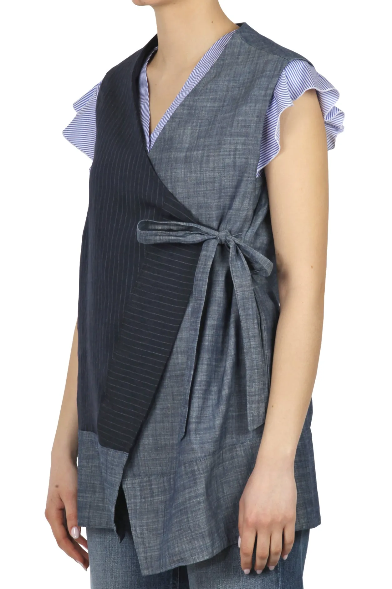 - Gilet - 450154 - Denim^Alessia Santi New