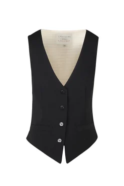 - Gilet - 450152 - Nero/Avorio^Alessia Santi Best