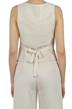- Gilet - 450152 - Nero/Avorio^Alessia Santi Best