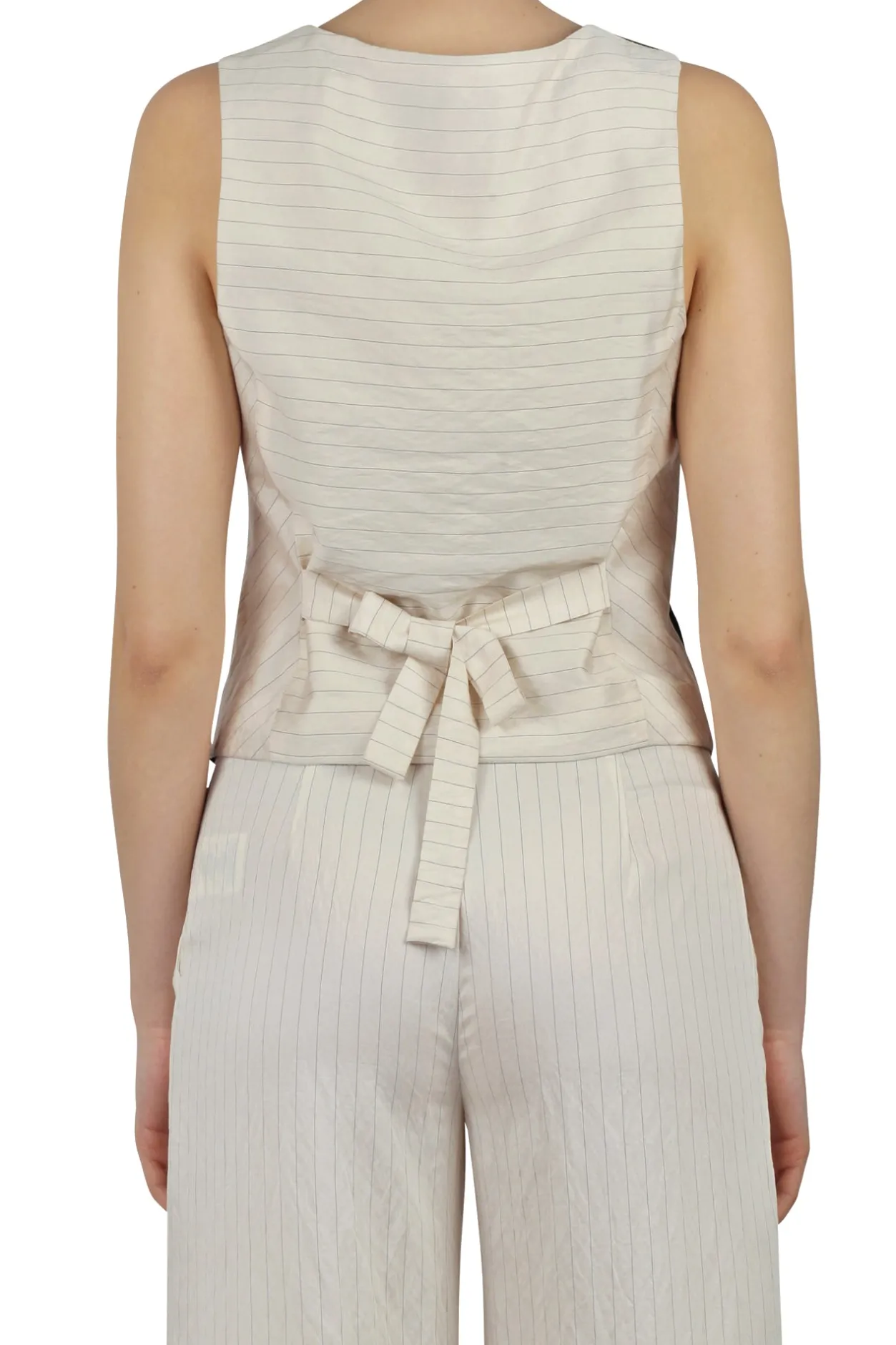 - Gilet - 450152 - Nero/Avorio^Alessia Santi Best
