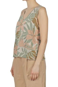- Top - 450178 - Verde/Rosa^Alessia Santi Clearance