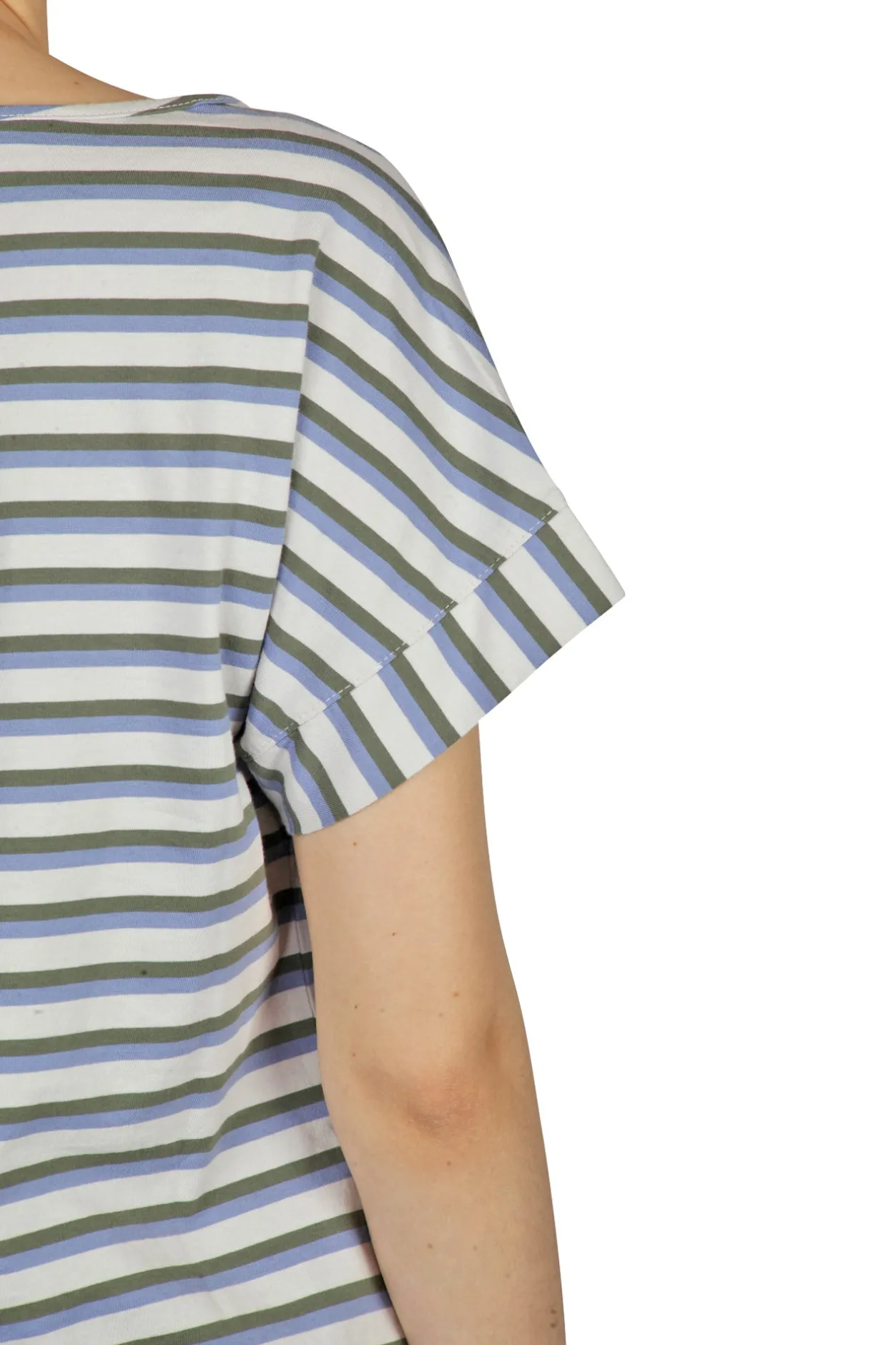 - T-shirt - 450181 - Verde/Indaco^Alessia Santi Fashion