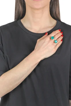 - Anello - 431455 - Verde^Aleva' Bijoux Online