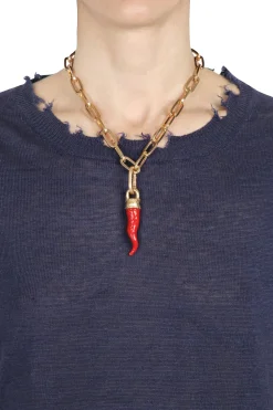 - Ciondolo - 451418 - Rosso^Aleva' Bijoux Sale