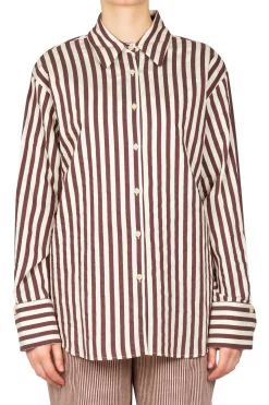 - Camicia - 451078 - Panna/Bordeaux^Alysi Sale