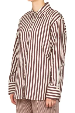 - Camicia - 451078 - Panna/Bordeaux^Alysi Sale