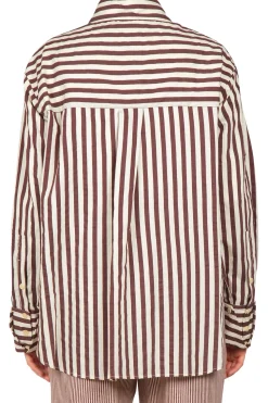 - Camicia - 451078 - Panna/Bordeaux^Alysi Sale