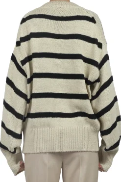 - Maglia - 451047 - Beige/Nero^Alysi Outlet