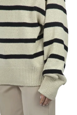 - Maglia - 451047 - Beige/Nero^Alysi Outlet