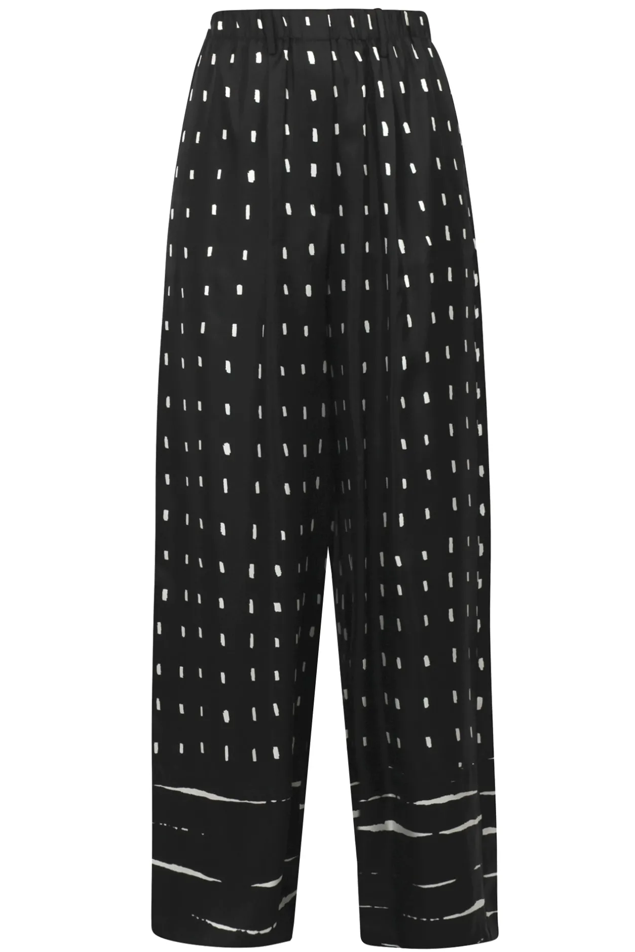 - Pantalone - 451050 - Nero/Bianco^Alysi Outlet