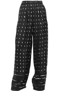 - Pantalone - 451050 - Nero/Bianco^Alysi Outlet