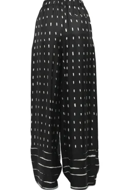 - Pantalone - 451050 - Nero/Bianco^Alysi Outlet