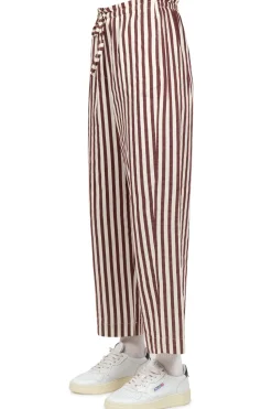 - Pantalone - 451077 - Panna/Bordeaux^Alysi Sale