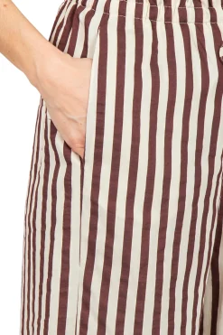 - Pantalone - 451077 - Panna/Bordeaux^Alysi Sale