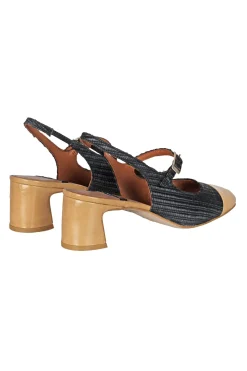 - Scarpe con tacco - 450804 - Beige/Nero^Angel Alarcon Online