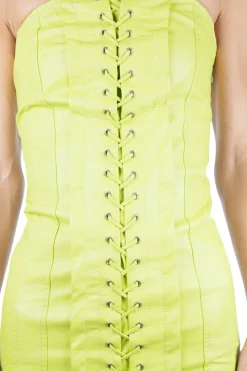 - Abito - 380397 - Lime^Aniye By Outlet