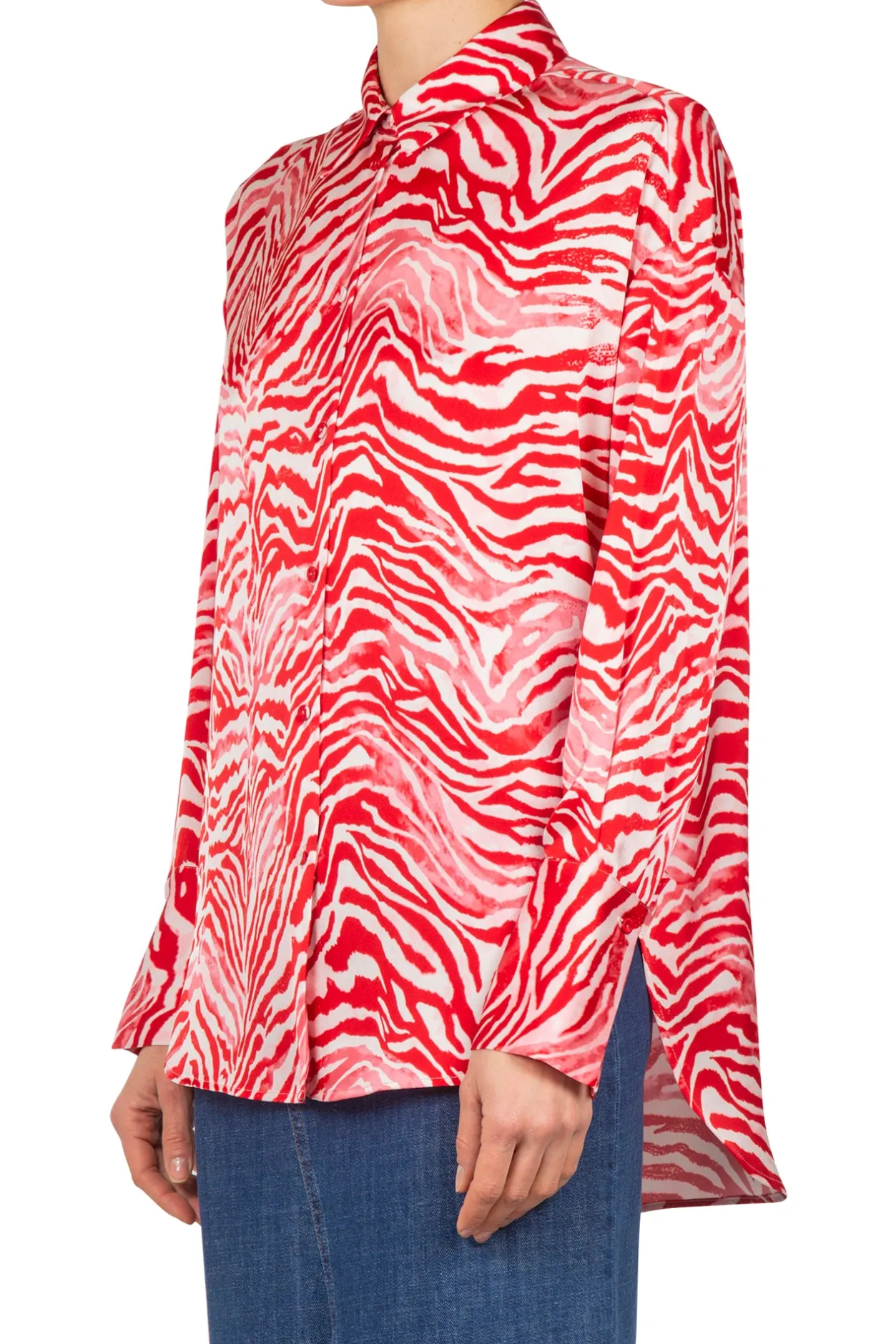 Attic & Barn - Camicia - 451128 - Rosa/Rosso^Attic u0026 Barn Outlet