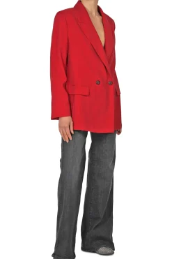 Attic & Barn - Giacca - 451121 - Rosso^Attic u0026 Barn New