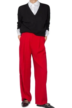 Attic & Barn - Pantalone - 451125 - Rosso^Attic u0026 Barn Best