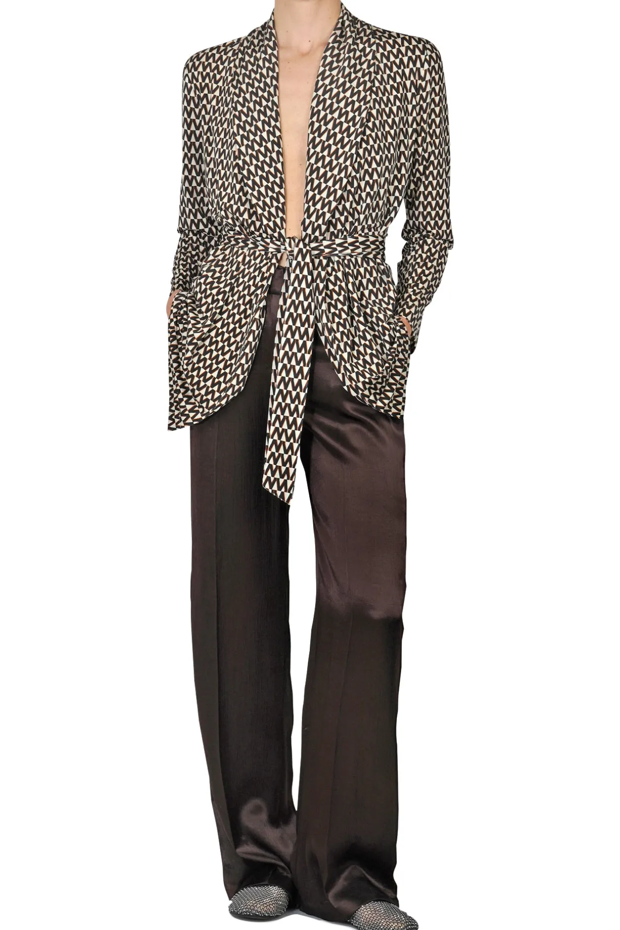 Attic & Barn - Pantalone - 451126 - Cioccolato^Attic u0026 Barn Outlet