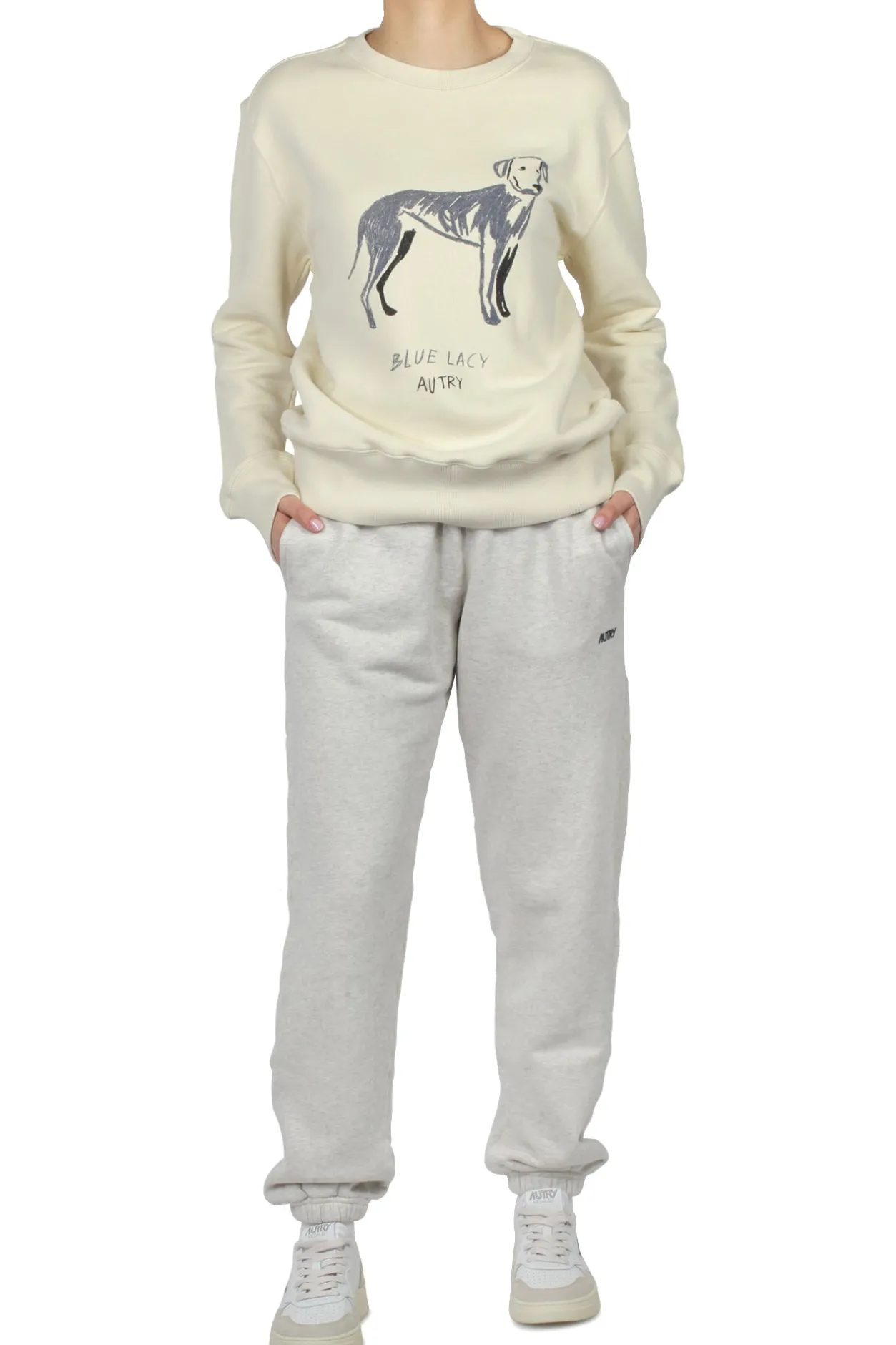 - Felpa - 450248 - Crema^Autry Fashion
