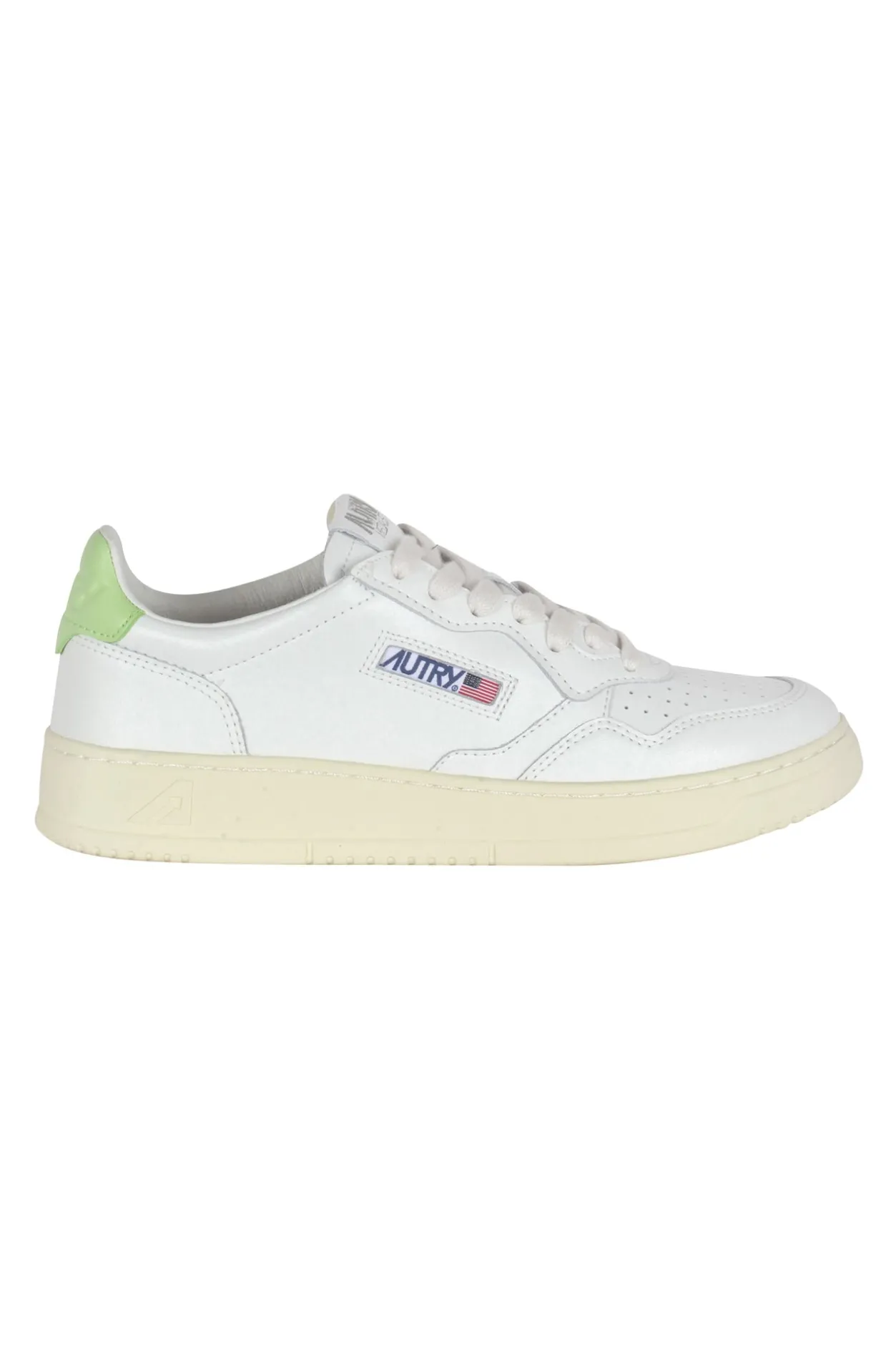- Sneakers - 430072 - Bianco/Verde mela^Autry Discount