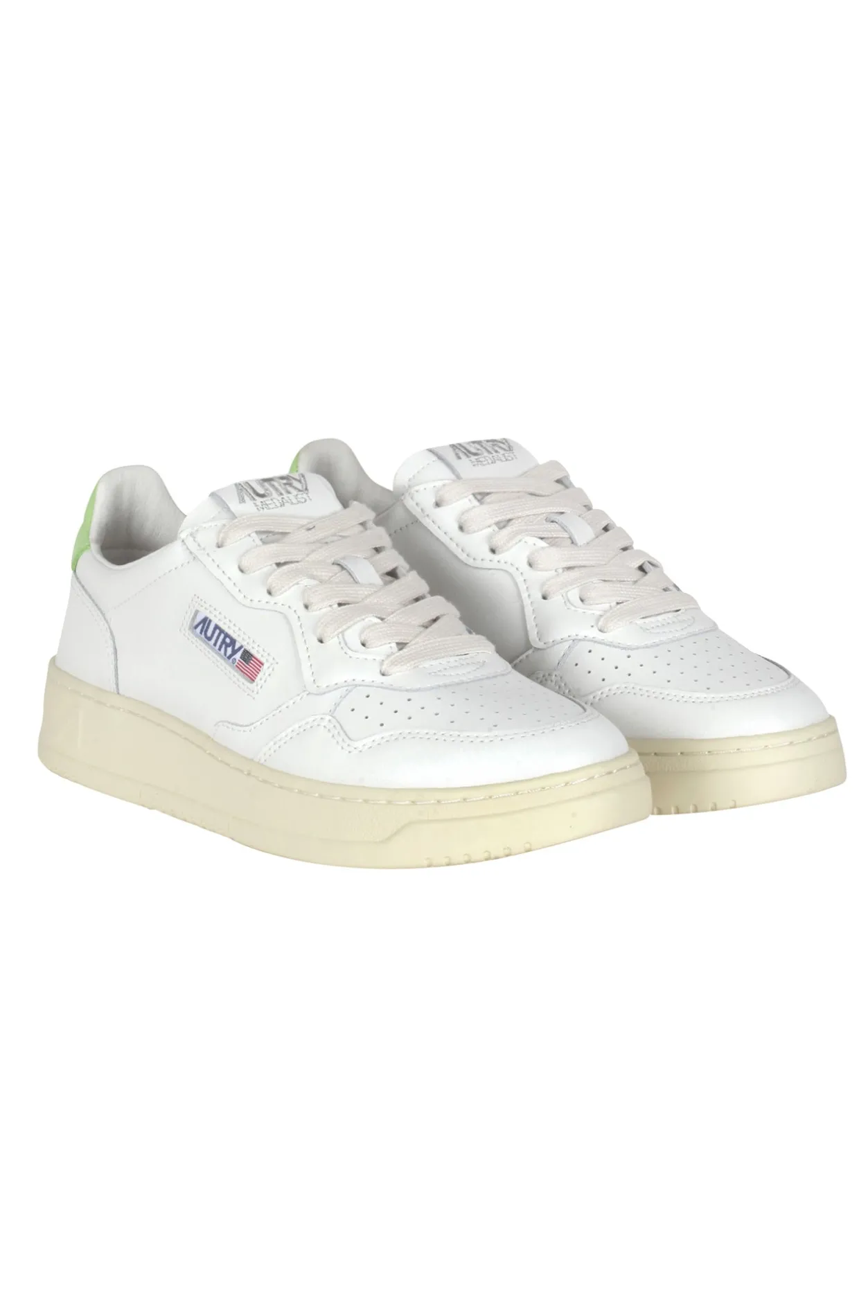 - Sneakers - 430072 - Bianco/Verde mela^Autry Discount