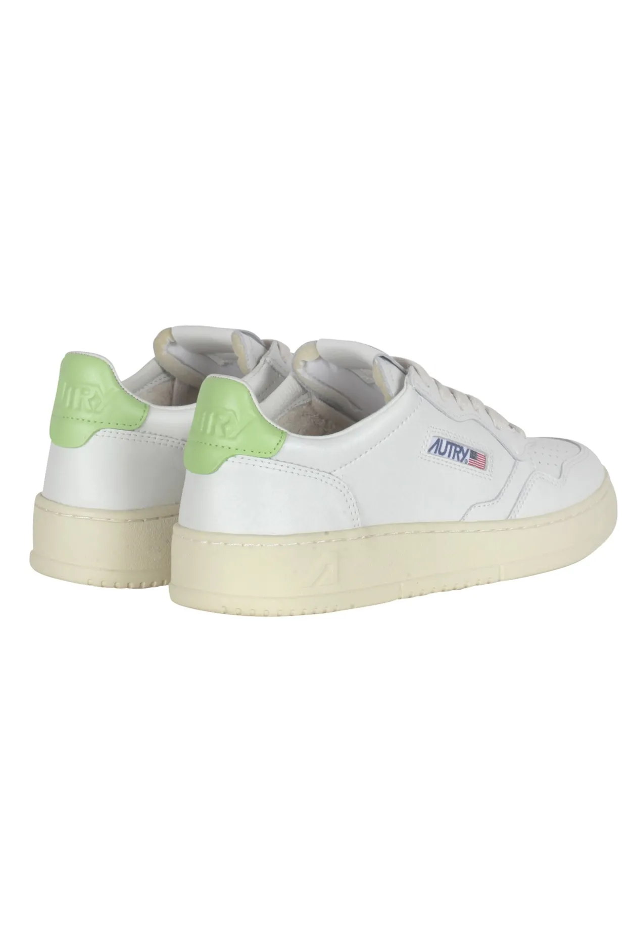 - Sneakers - 430072 - Bianco/Verde mela^Autry Discount