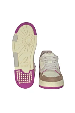 - Sneakers - 440049 - Tortora/Fuxia^Autry Outlet