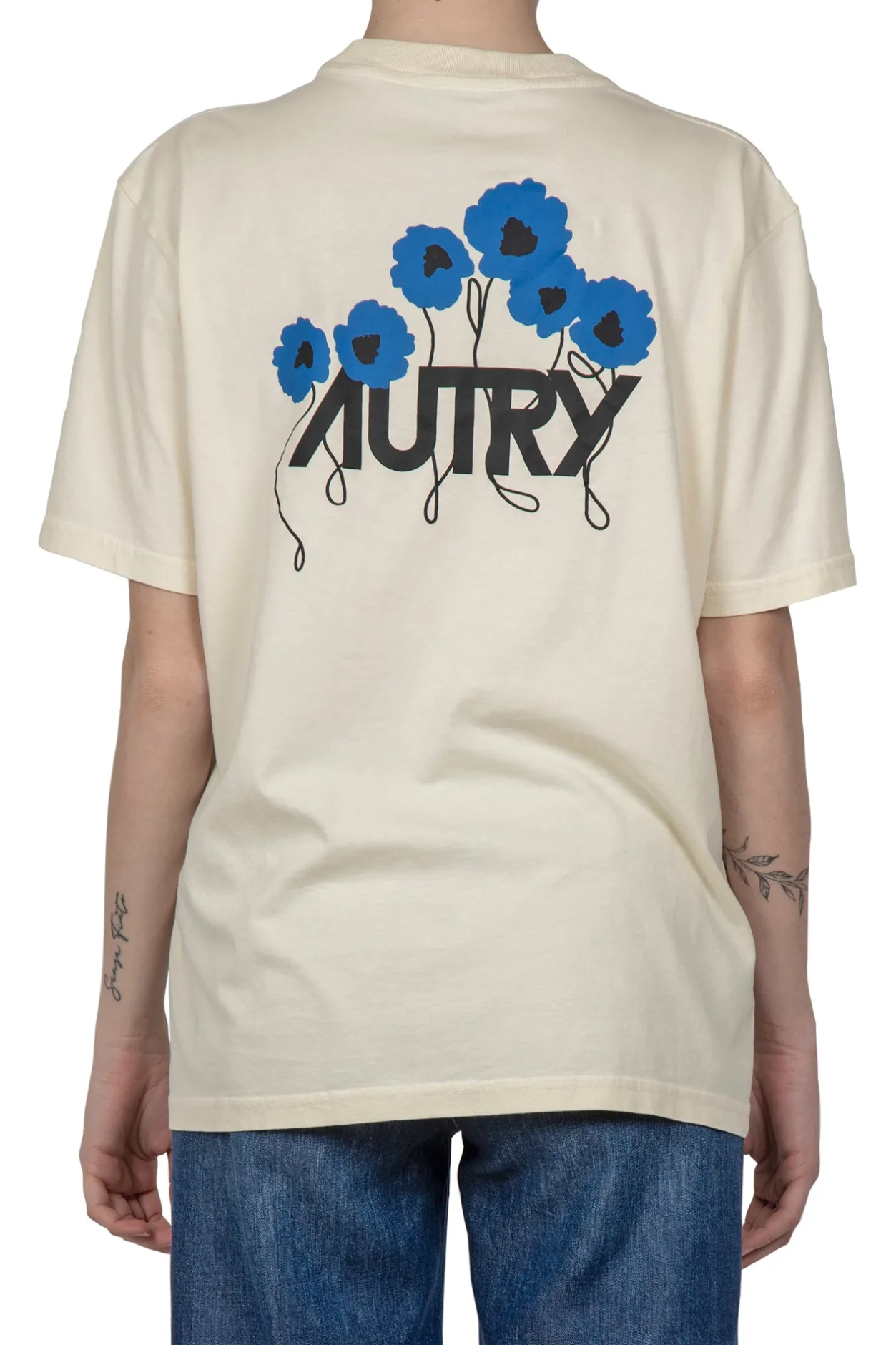 - T-shirt - 450251 - Crema^Autry Clearance