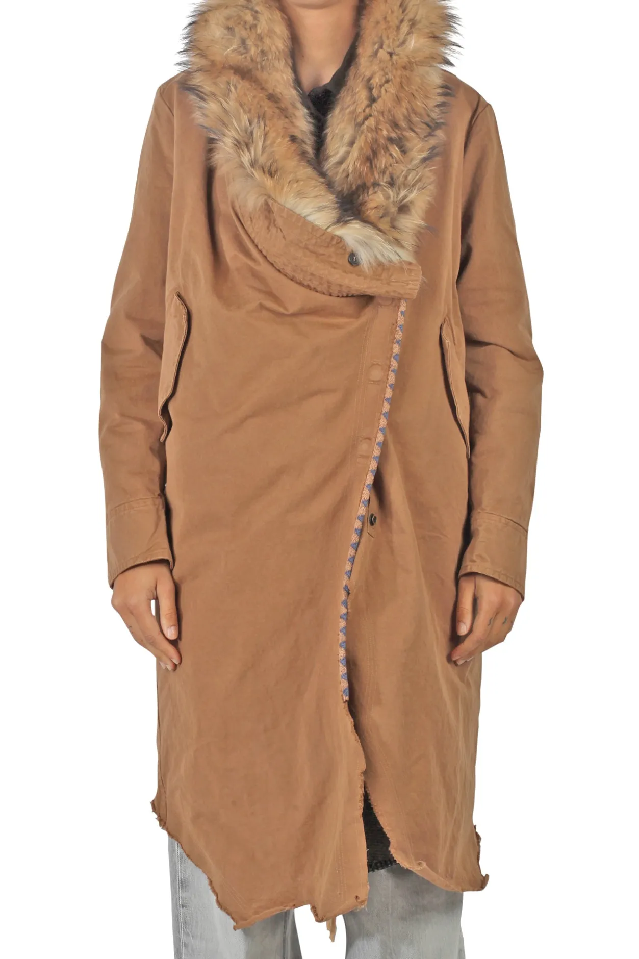 - Cappotto - 440864 - Cammello^Bazar Deluxe Discount