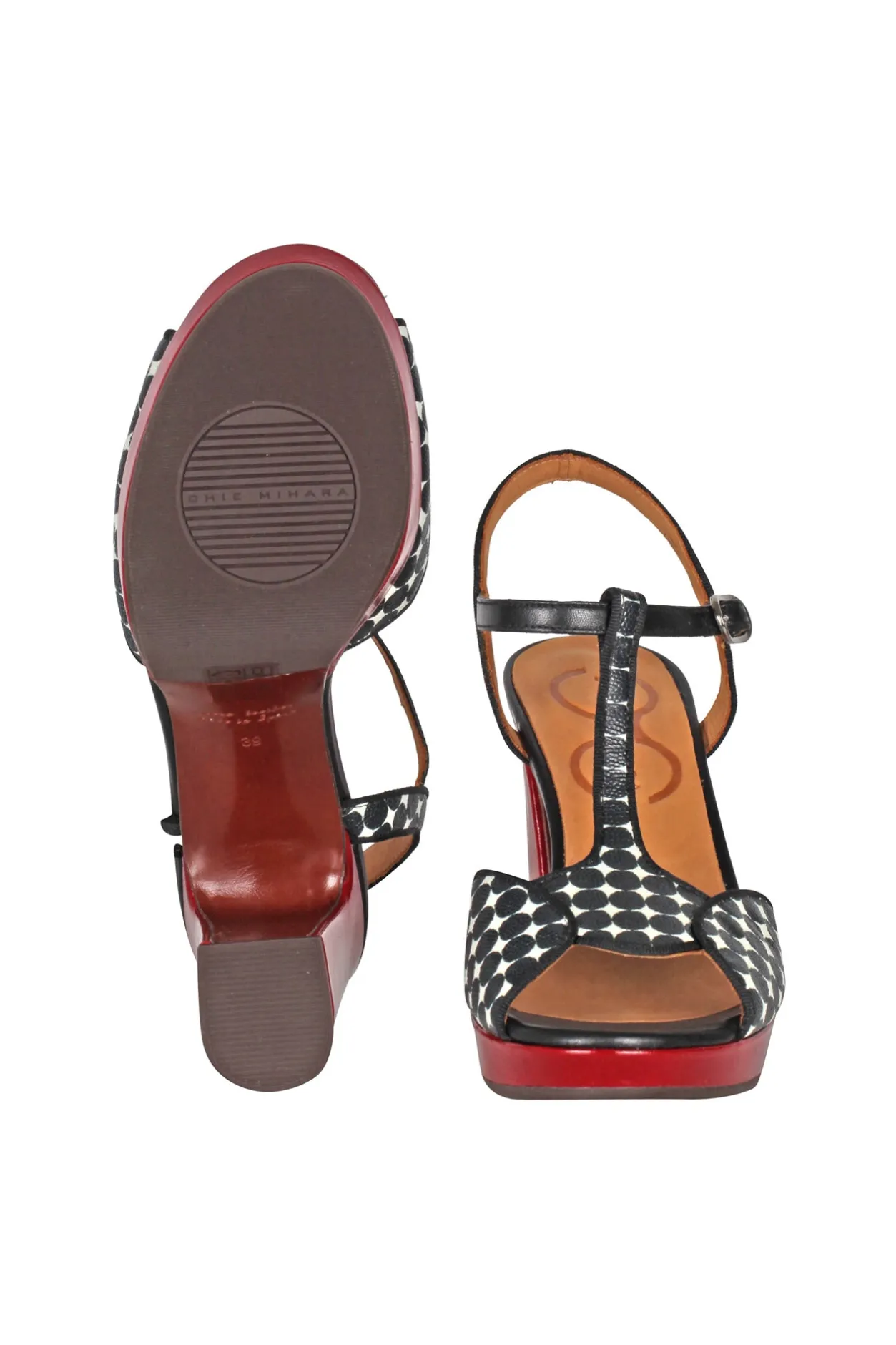 - Sandali - 451136 - Nero/Bordeaux^Chie Mihara Outlet
