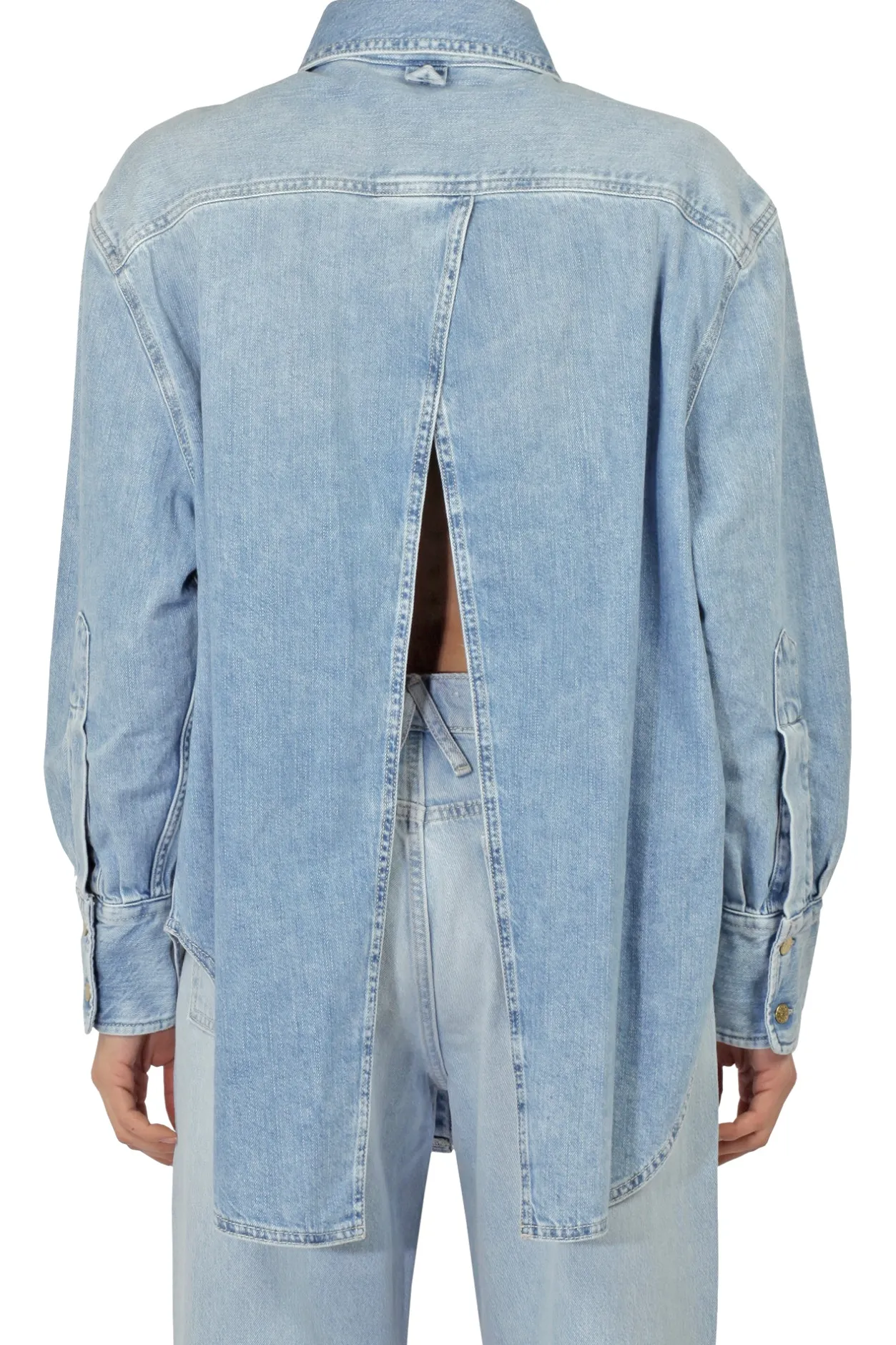 - Camicia - 450851 - Denim chiaro^Cycle Best