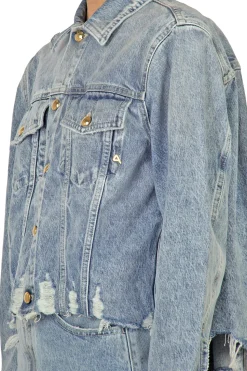- Giubbotto - 450853 - Denim chiaro^Cycle Online
