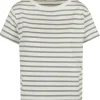 - T-shirt - 450797 - Panna/Verde^Daniele Fiesoli Collezione_01 Clearance