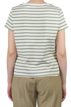 - T-shirt - 450797 - Panna/Verde^Daniele Fiesoli Collezione_01 Clearance