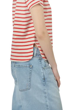 - T-shirt - 450797 - Panna/Rosso^Daniele Fiesoli Collezione_01 Sale
