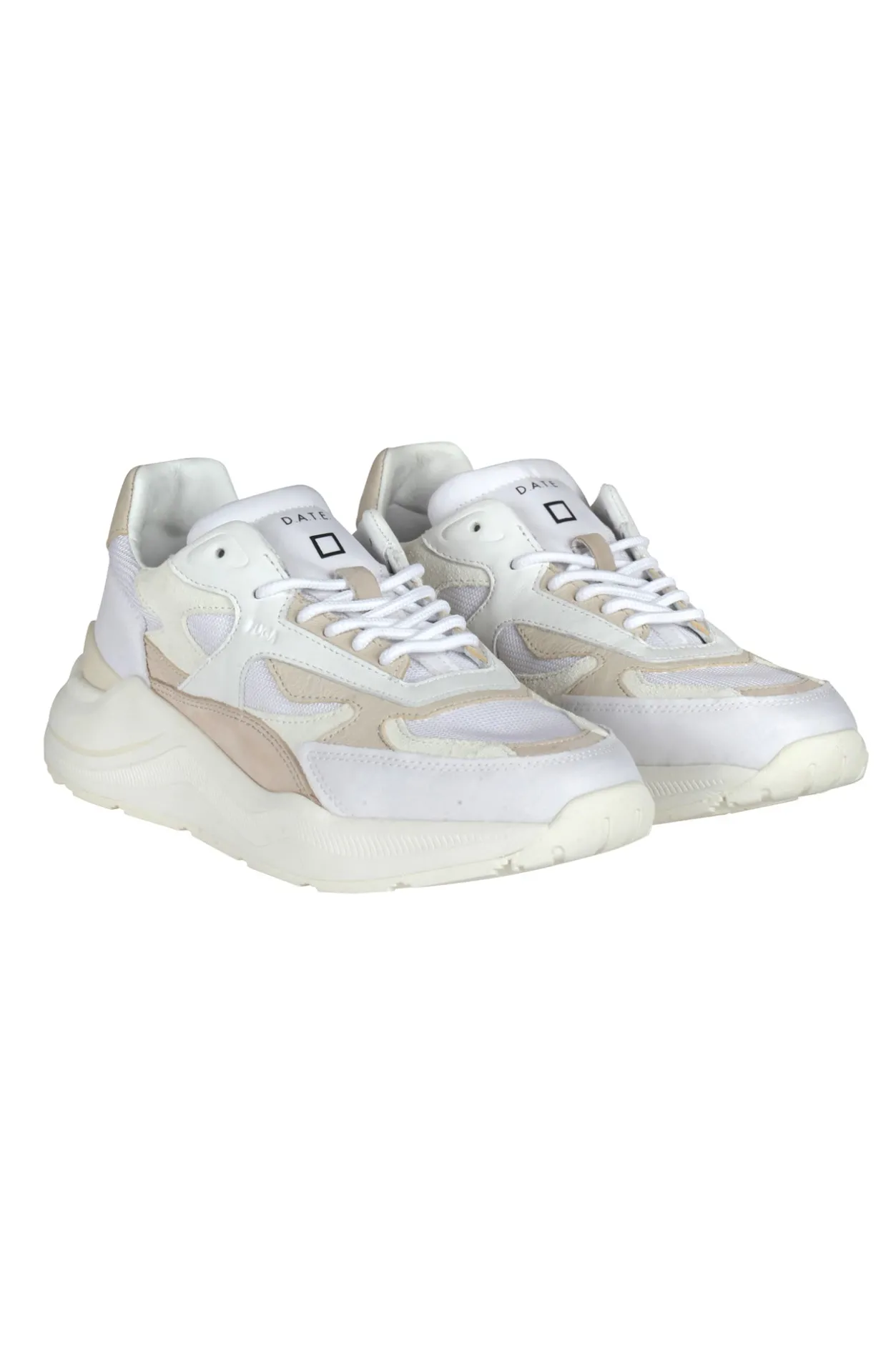 - Sneakers - 451318 - Bianco/Beige^DATE New
