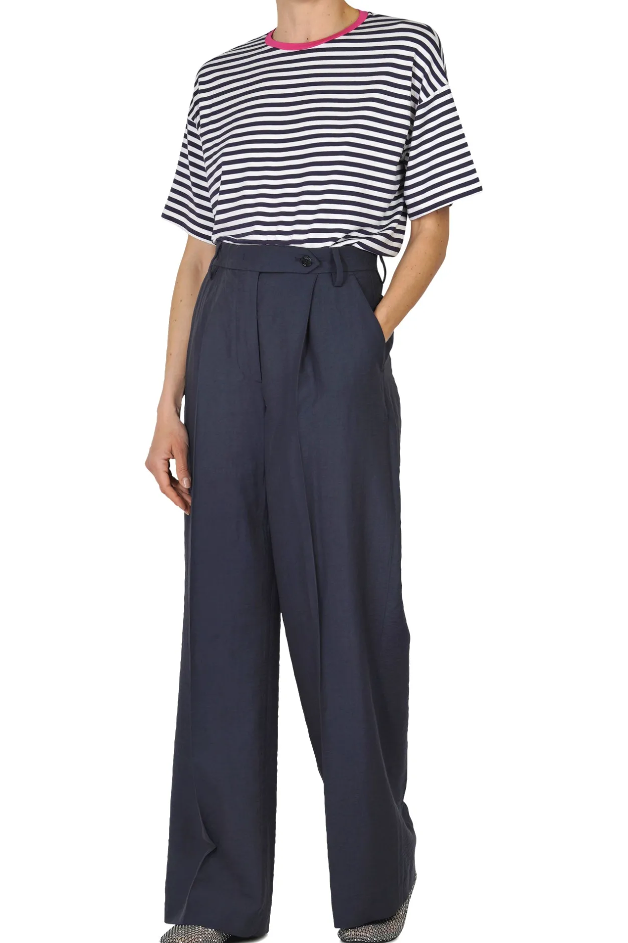 - Pantalone - 450025 - Blu^Department 5 Hot