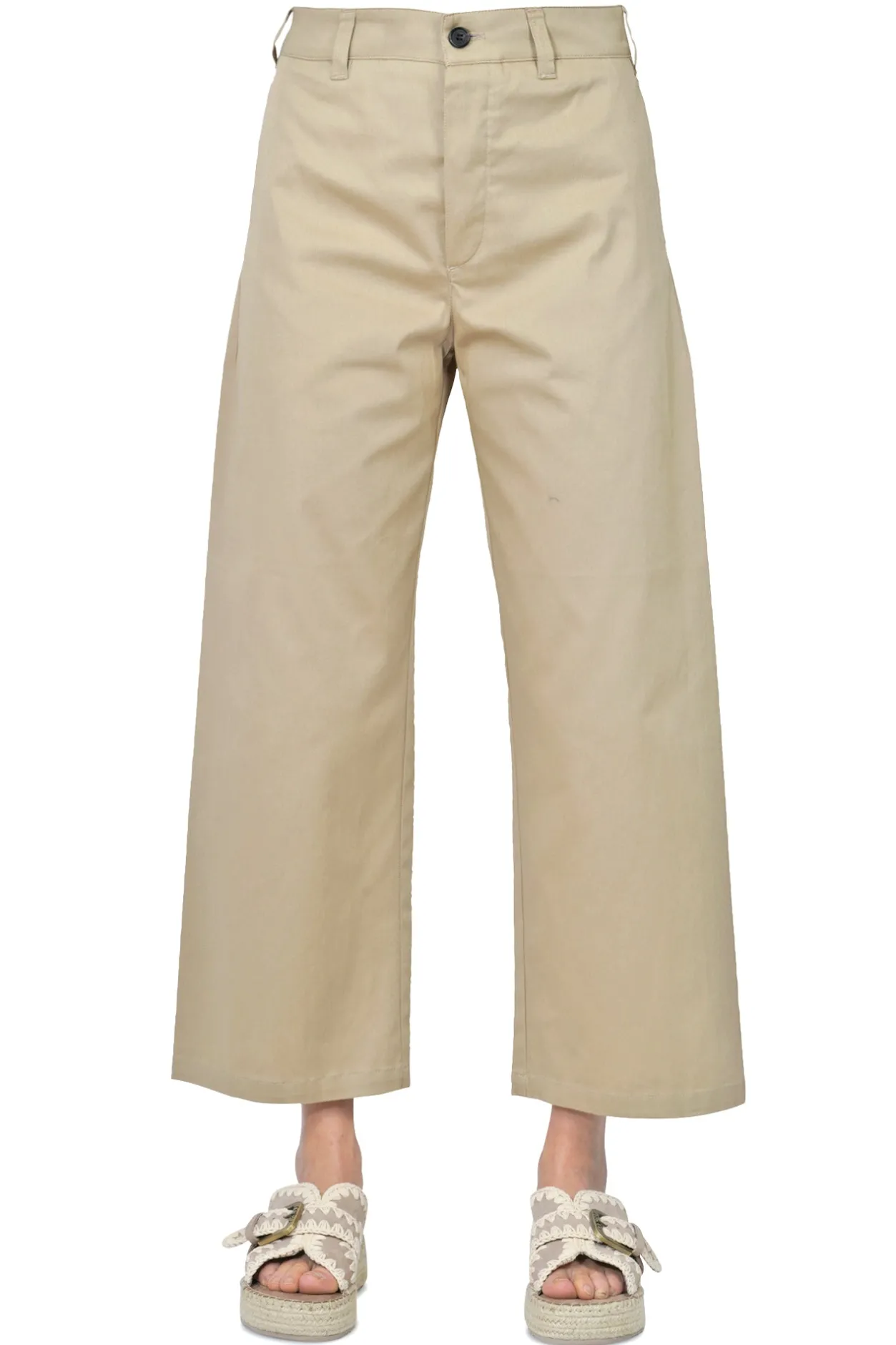 - Pantalone - 450021 - Beige^Department 5 Best