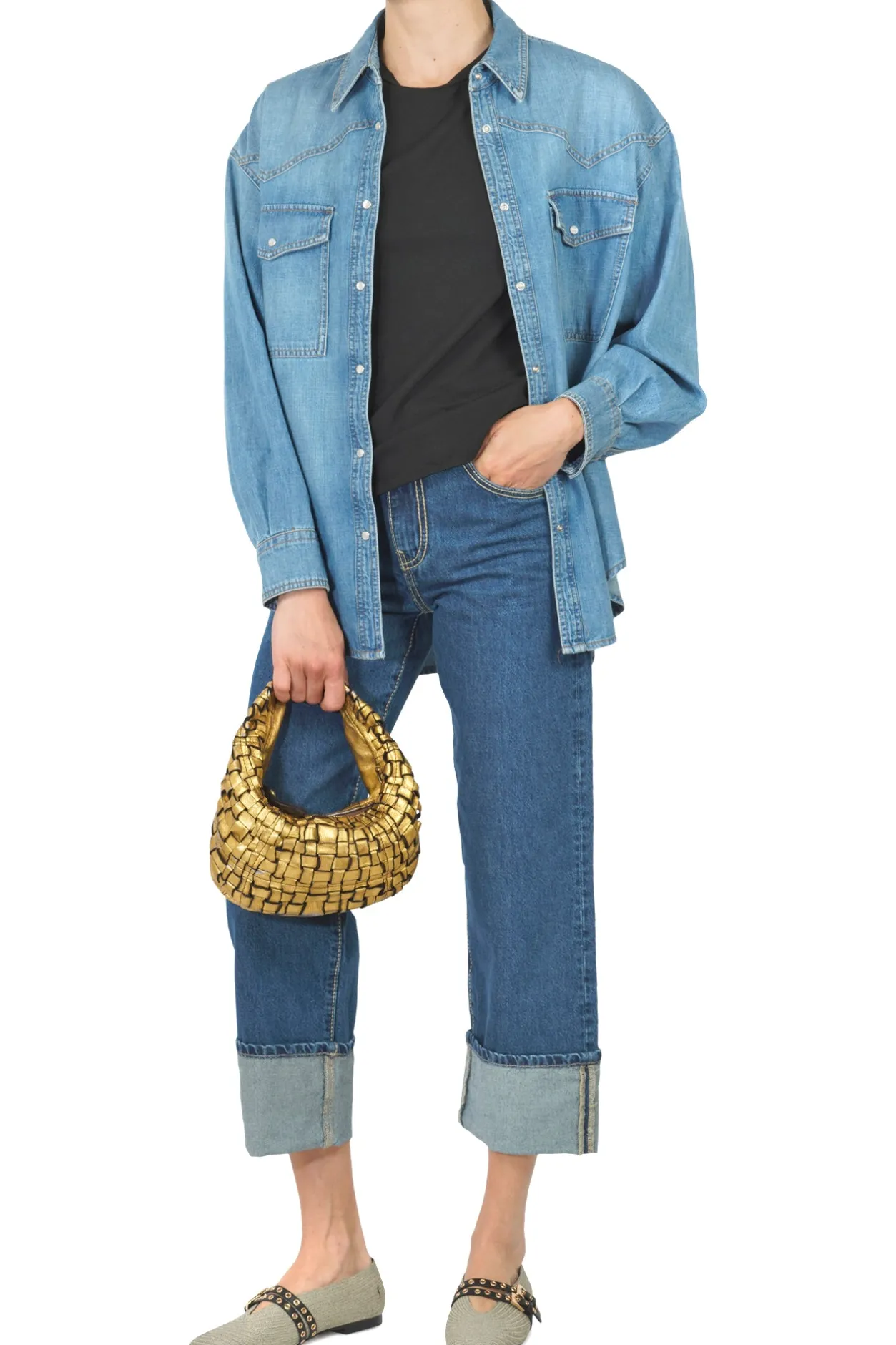 - Camicia - 450588 - Denim^Dondup Hot