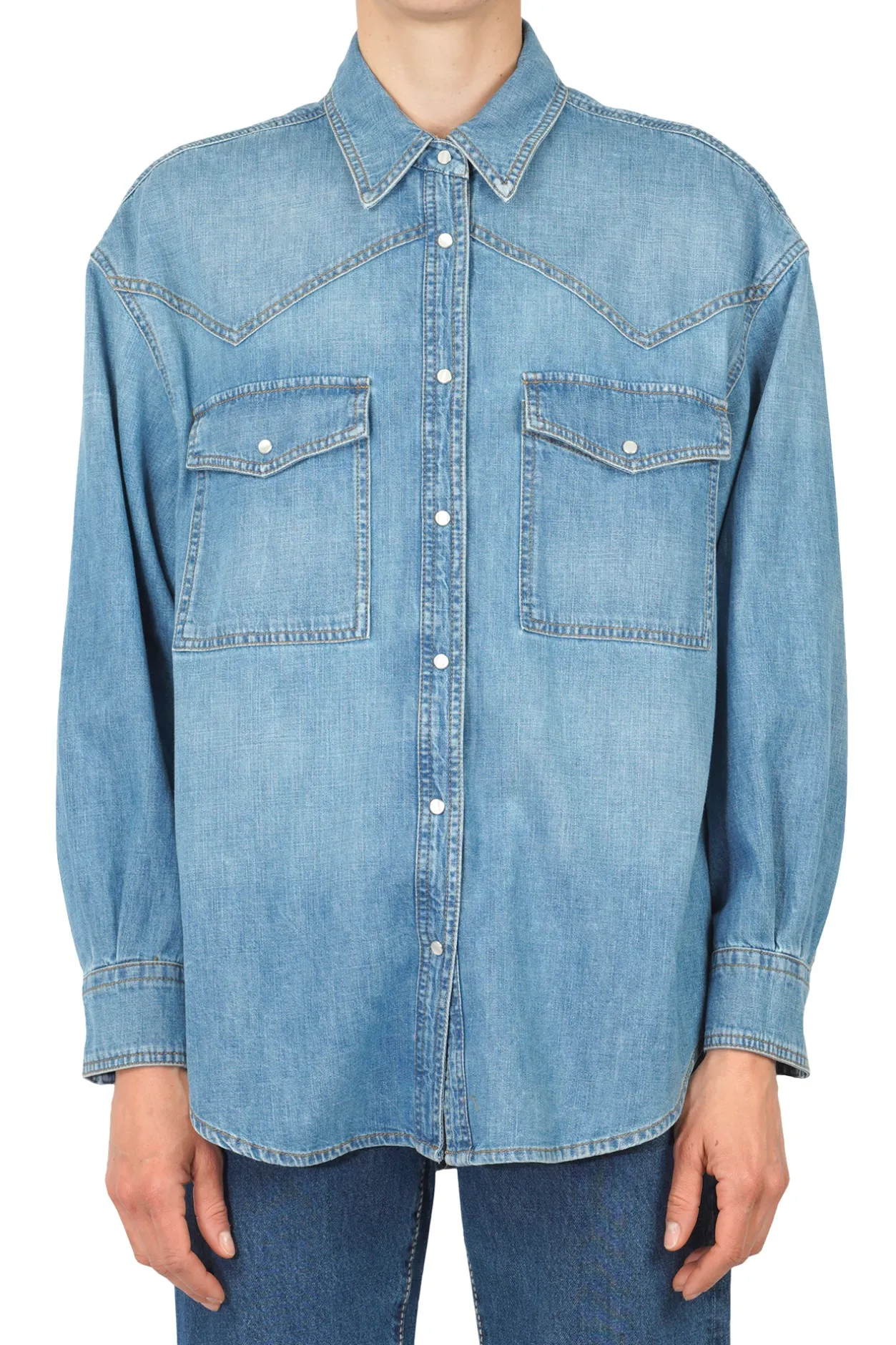 - Camicia - 450588 - Denim^Dondup Hot