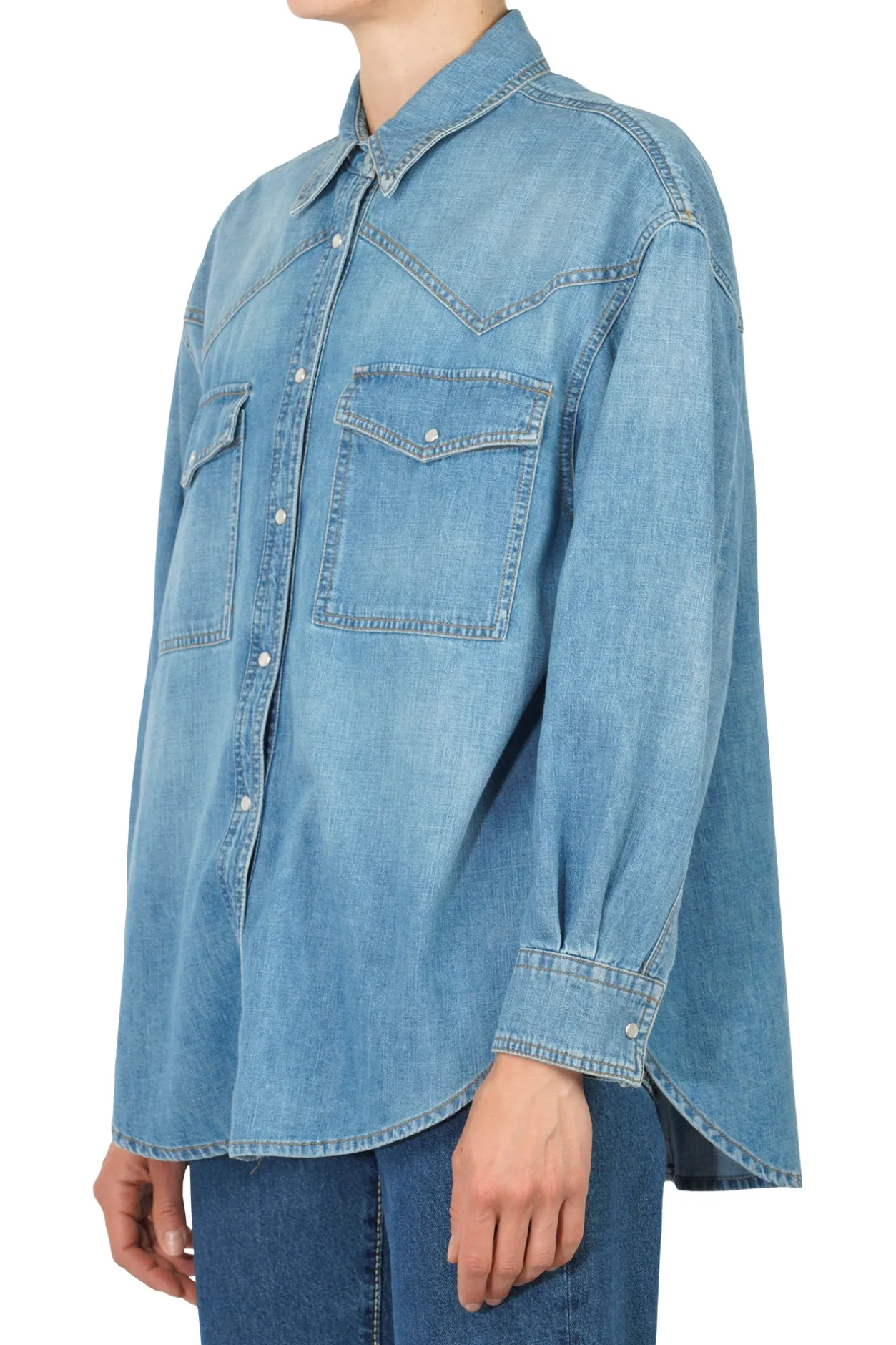 - Camicia - 450588 - Denim^Dondup Hot