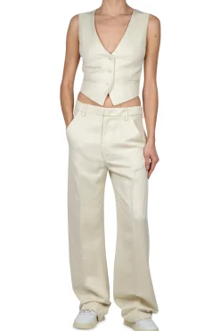 - Pantalone - 450604 - Crema^Dondup Discount