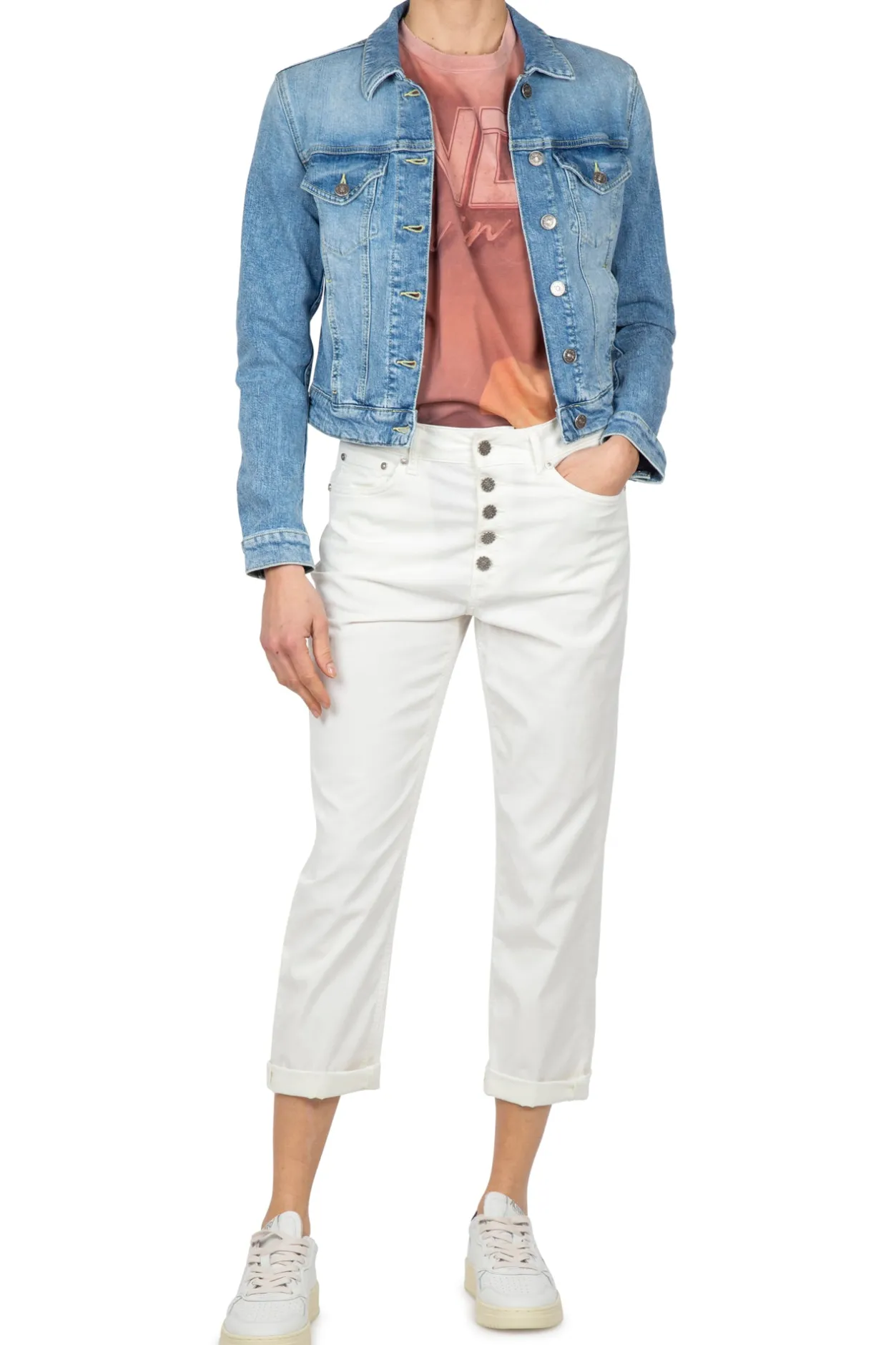 - Pantalone - 450597 - Latte^Dondup Clearance