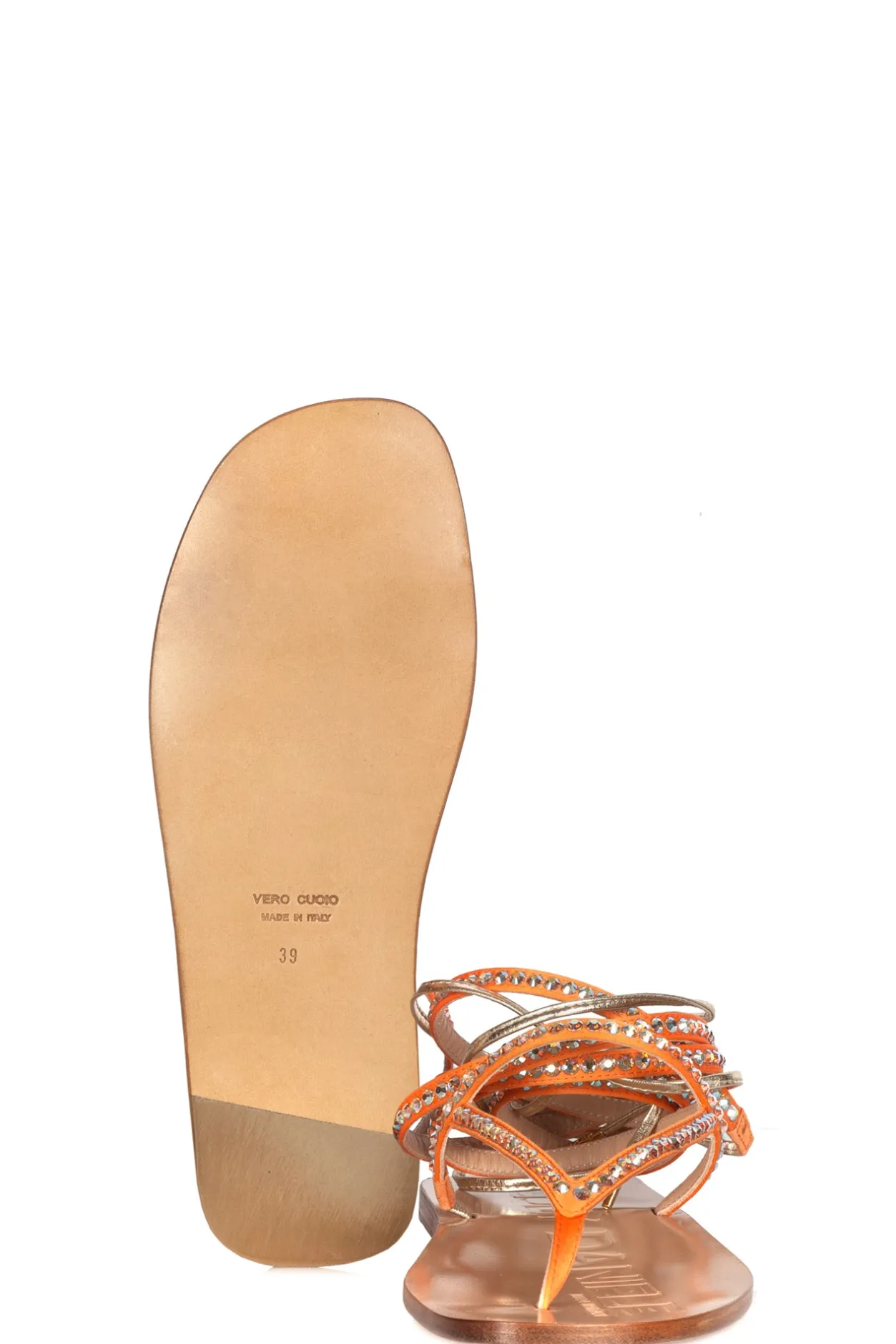 - Infradito - 370637 - Arancione^Eddy Daniele Best