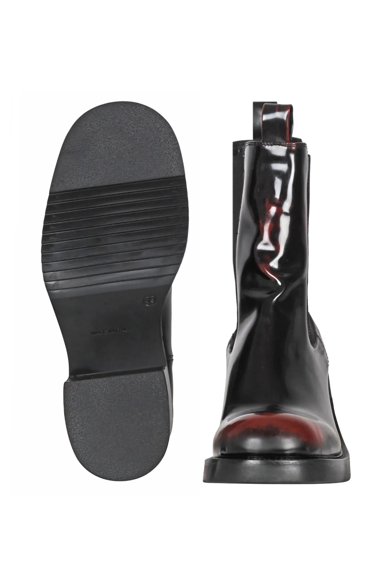 - Stivaletti - 440382 - Nero/Rosso^Elena Iachi Best
