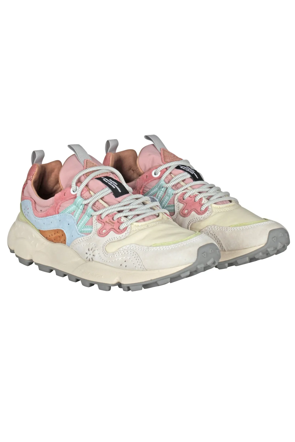 - Sneakers - 451019 - Corda/Rosa^Flower Mountain Clearance